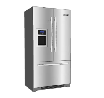 现代电冰箱su模型