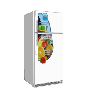 现代电冰箱su模型