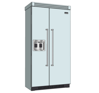 现代电冰箱su模型