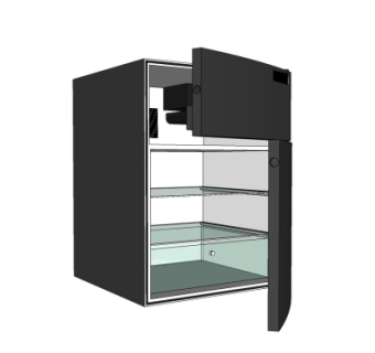 现代电冰箱su模型