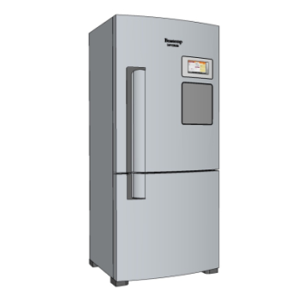 现代电冰箱su模型