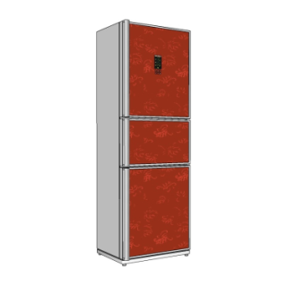 现代电冰箱su模型