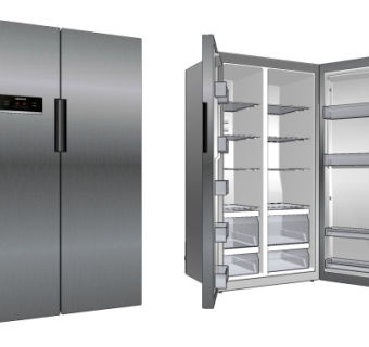 现代冰柜su模型