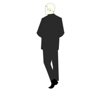 现代人物su模型