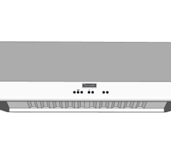 现代抽油烟机su模型