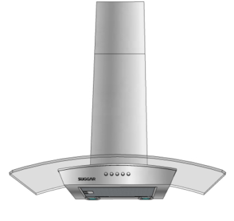 现代抽油烟机su模型