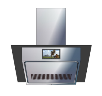 现代抽油烟机su模型