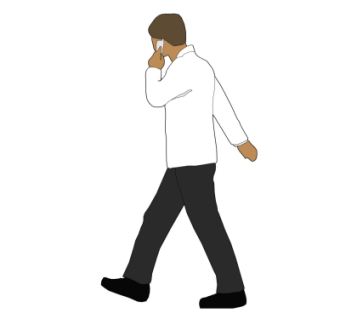 现代人物su模型