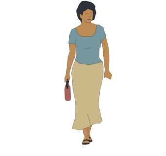 现代人物su模型