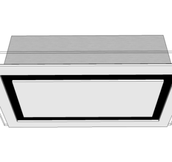 现代抽油烟机su模型