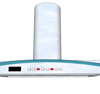 现代抽油烟机su模型