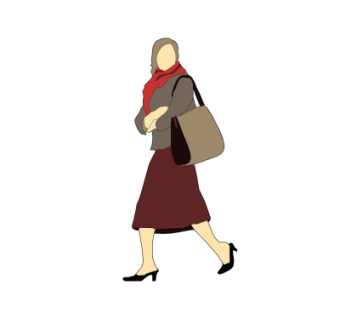 现代人物su模型