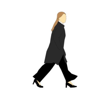 现代人物su模型