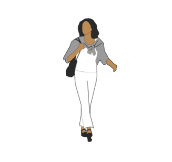 现代人物su模型