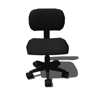 现代办公室转椅su模型