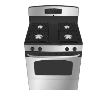 现代集成灶su模型