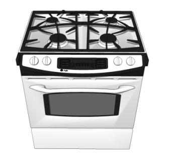 现代集成灶su模型