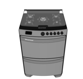 现代集成灶su模型