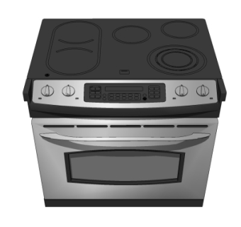 现代集成灶su模型