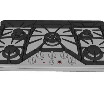 现代煤气灶su模型