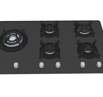 现代煤气灶su模型