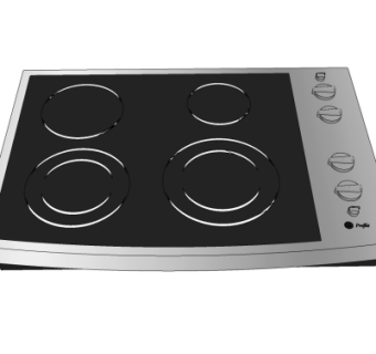 现代煤气灶su模型