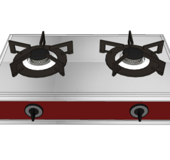 现代煤气灶su模型