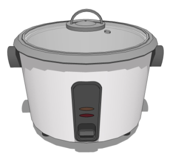 现代电饭煲su模型