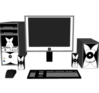 现代电脑su模型