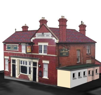 欧式建筑外观su模型