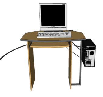 现代电脑su模型