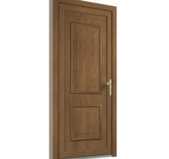 现代平开门组件su模型