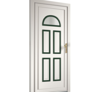 欧式平开门组件su模型