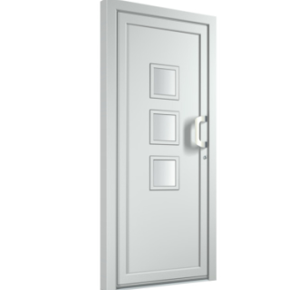 现代平开门组件su模型