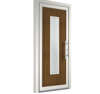 现代平开门组件su模型