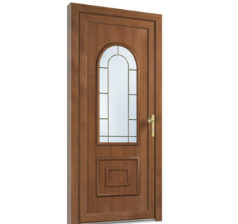 欧式平开门组件su模型