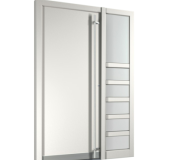 现代子母门组件su模型