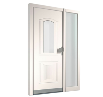 欧式子母门组件su模型