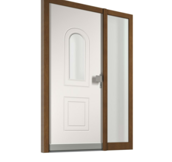 欧式子母门组件su模型