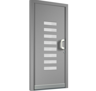 现代平开门组件su模型