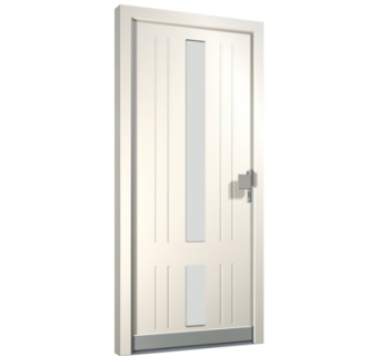 现代平开门组件su模型