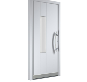 现代平开门组件su模型