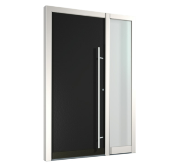 现代子母门组件su模型