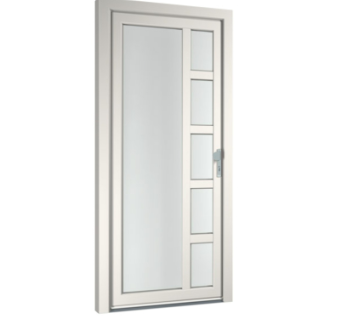 现代平开门组件su模型