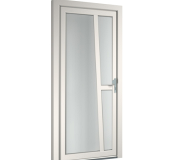 现代平开门组件su模型