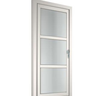 现代平开门组件su模型