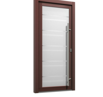 现代平开门组件su模型