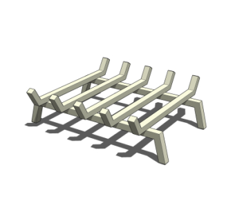 工业风仓库置物架su模型