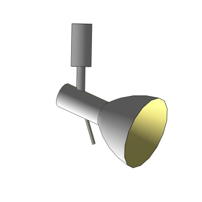现代射灯su模型