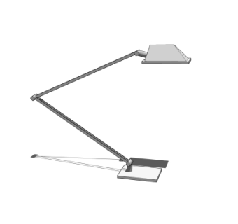 工业风台灯su模型